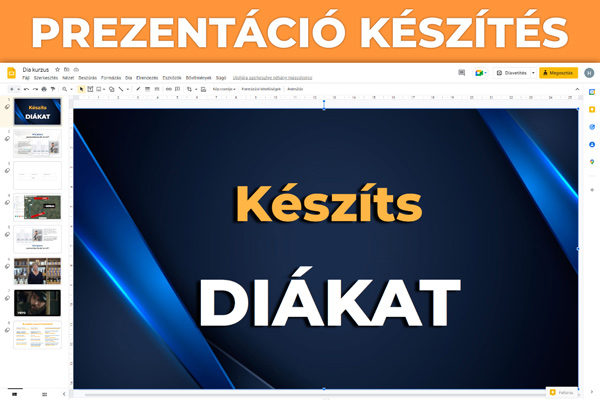 Dia készítő kurzus